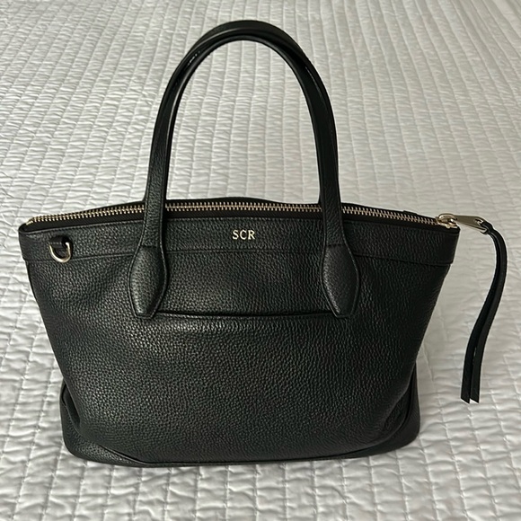 Henri Bendel Black Satchel Handbag - Picture 6 of 16